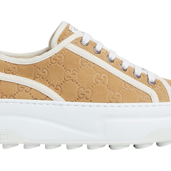 Gucci Women's Tennis Shoes Suede 1977 style size 40 - Picture 5 of 16